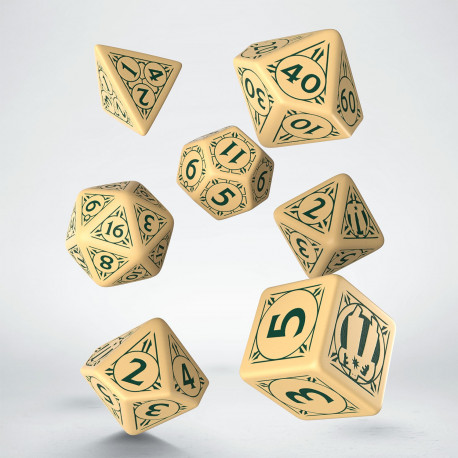 2 Sets of 7 Polyhedral Dice for RPGs Dungeons and Dragons games Pathfinder 