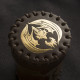 Flying Dragon Brown & golden Leather Dice Cup