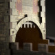 Wieża do kości kolorowa Średniowieczna