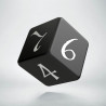 D6 Classic Black & white Die (1)