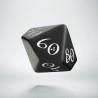 D100 Classic Black & white Die (1)