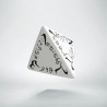 D4 Elvish White & black Die (1)