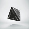 D4 Elvish Black & white Die (1)