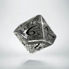 D10 Elvish Translucent & black Die (1)