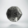 D12 Elvish Translucent & black Die (1)