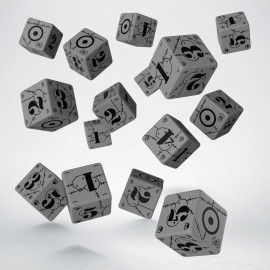 Battle United Kingdom Gray & black D6 Dice