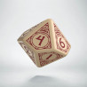 D10 Viking Beige & burgundy Die (1)