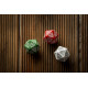 D20 Level Counter Red & white Die
