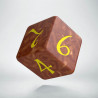 D6 Classic Caramel & yellow Die (1)