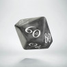 D100 Classic Smoky & white Die (1)