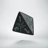 D4 Galactic Black & blue Die (1)