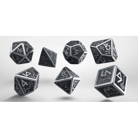 Metal Dwarven Dice Set (7)