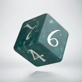 D6 Classic Stormy & white Die (1)
