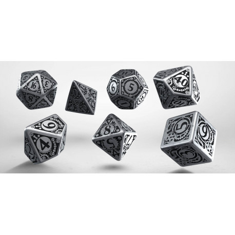 Metal Steampunk Dice Set (7)