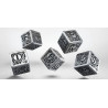 Metal Steampunk 5D6 Dice