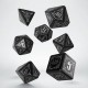 Bloodsucker Black & silver Dice Set