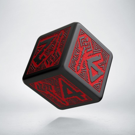 D6 Dwarven Black-Red (1)