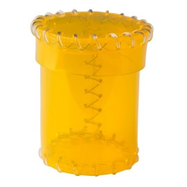 Kubek z Ery Plastiku Przyjrzysto-żółty, PVC