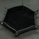 Leather Dice Tray, Black - Unusual UN001