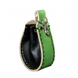 Celadon green Leather Dice Wallet - Unusual UNW001