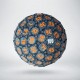 D100 Sphere Graphite & Orange