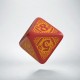 D8 Dragon Slayer Red & orange die