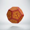 D12 Dragon Slayer Red & orange die