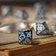 Call of Cthulhu Abyssal & white Dice Set