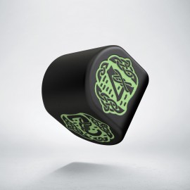K4 Celtycka 3D Modern Czarno-zielona