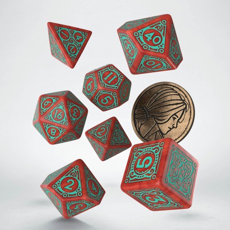 The Witcher Dice Set. Merigold the Fearless.