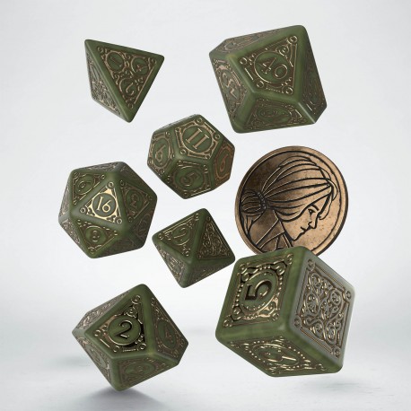 The Witcher Dice Set. Triss - The Fourteenth of the Hill.