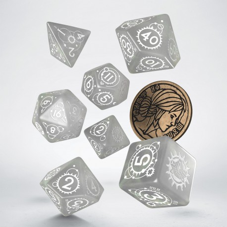 The Witcher Dice Set. Ciri - The lady of Space and Time.