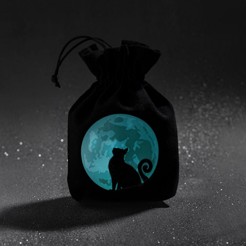 CATS Dice Pouch: The Mooncat