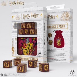 Harry Potter. Gryffindor Dice & Pouch