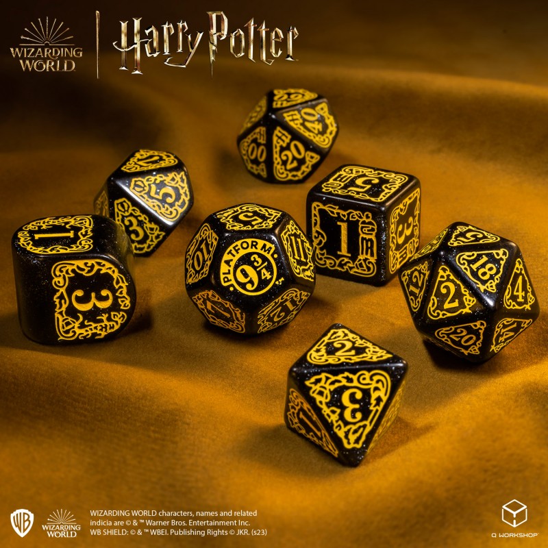 thumbnail image 2 of Q-Workshop Legend Of The Five Rings Crane Clan D10 Dice Set – Blue, 10 Pieces 2 of 3