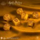 Harry Potter. Gryffindor Modern Dice Set - Gold