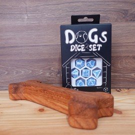 Doussie Dog's Dice Box + DOGS Dice Set: Max