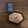 Dice Macabre Wooden Dice Tray + Dice Macabre Set