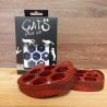 Padouk Cat’s Dice Box + CATS Dice Set: Meowster