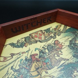 The Witcher Wooden Dice Tray