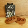 Walnut Cat's Dice Box + CATS Dice Set: Pixel