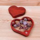 Valentine's Day set: Wooden box + Valentine's Day set