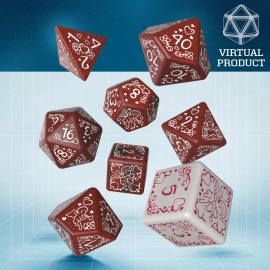 Wirtualny Walentynkowy Set Kości RPG VTT