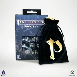The Bundle Pathfinder Dice Set: Arcadia + Pathfinder Velour Dice Bag