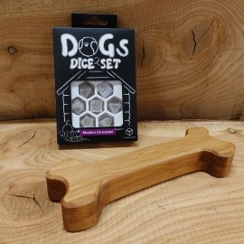 Doussie Dog's Dice Box + DOGS Dice Set: Charlie