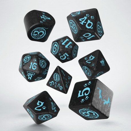 Q WORKSHOP 20 years: Cats Dice Set