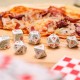 Pizza Dice Set: Pepperoni