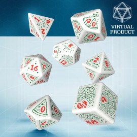 Virtual Pizza Dice Set: Pepperoni