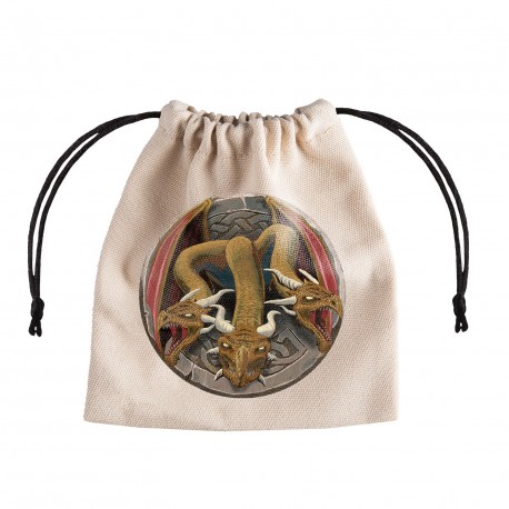 The Horn-Headed Dracopolis Dice Bag