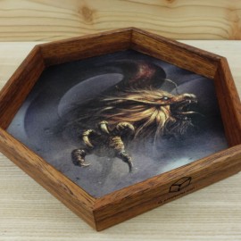 The Whisker-Headed Dracopolis Wooden Dice Tray